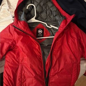 Canadian goose Cropped puffer coat